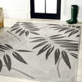 thumbnail image 2 of JONATHAN Y SANTA MONICA 4 x 6 Area Rug, Havana Tropical Palm Leaf - Gray/Black, SMB208B-4, 2 of 7