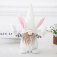thumbnail image 3 of 1Pc Rabbit Elf Ornament Easter Bunny Gnomes Home Household Ornaments, 3 of 8