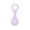 A003- Purple, variant on Dog Leash with Poop Bag Holder,Silicone Dog Poop Bag Dispenser for Leash,Pet Walking Accessories for Dog Owners,1 Pack