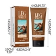 thumbnail image 3 of Fiudx Crema de Belleza para Piernas, Corrector Resistente Al Agua, Maquillaje para Cubrir Tatuajes, Solución para Unificar El Tono de Piel, Ideal para Citas y Fiestas, para Todo Tipo de Piel, Fórmula, 3 of 6