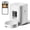 Video feeder-White, variant on 2L with video automatic cat feeder, intelligent timed and quantitative feeding, cat, dog and pet feeding bowl controlled by APP