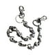 thumbnail image 2 of Qarigey Pantalones de cadena Skull Trendy Sturdy Snap Hook Key Chain Gothic Easy Matching Ropa Accesorios Monedero y Mujer Accesorios de disfraces Qarigey AP014066-01, 2 of 5
