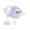 White, variant on Pnmtdaia Pure White Swimming Goggles, Wide Vision Anti-Scratch Diving Goggles with Fully Sealed Silicone Frame, UV Blocking Leak-Proof Swim Goggles for Surfing Snorkeling Water Training