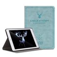 thumbnail image 1 of DuraSafe Cases pour iPad Mini 4e Gén 2015-7.9 Étui à Rabat avec Fonction Auto Sommeil/réveil, Profil Mince et Support à Angle de Vision Réglable - Bleu, 1 of 1