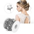 thumbnail image 4 of Decorative Chain,10 Meters Bead Chain ABS Bead Decorative String Sturdy Construction, 4 of 8