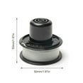 thumbnail image 2 of Carretes de repuesto de hilo para desbrozadora de 20 pies con tapa y resorte para Black Decker, 2 of 9
