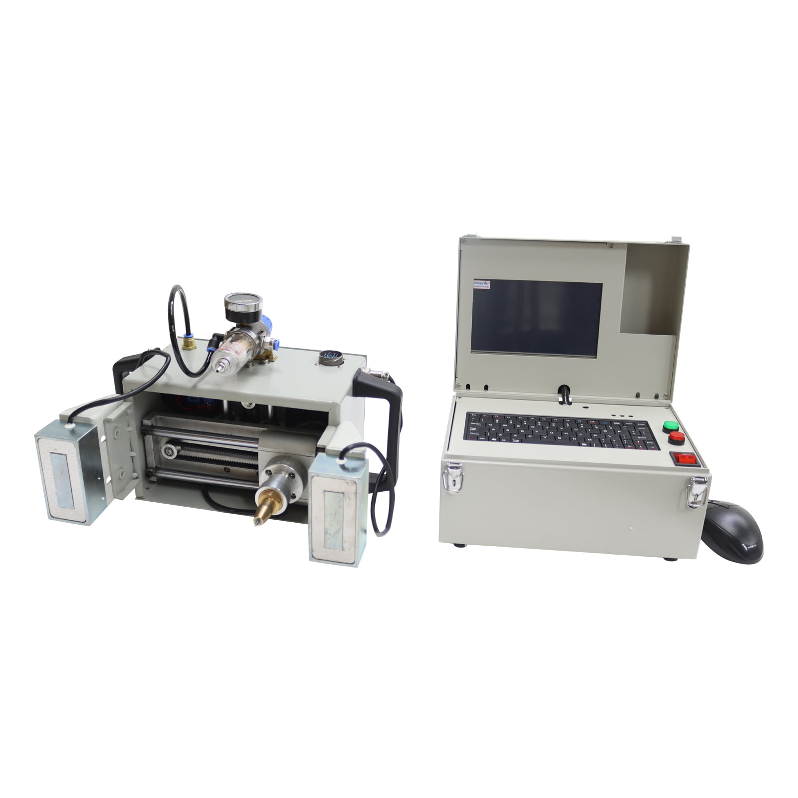 Pneumatic Engraver Metal Marking Engraving Machine 5.1x1.9 Inches Marking Size