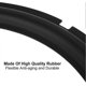 thumbnail image 3 of 12" Perforated Rubber Speaker Foam Surround 12 Side Subwoofer Surround Foam Replacement Part For Speaker Repair Or Diy (black), 3 of 5