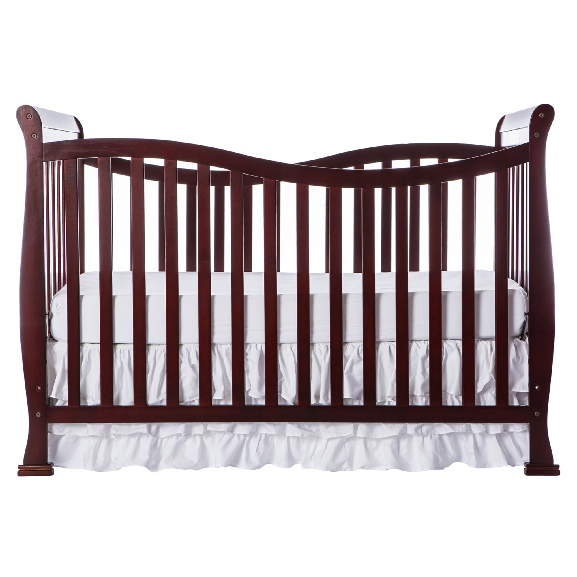 Nursery Bundle Dream On Me Violet Convertible Lifestyle Crib, Dream On Me Ashton Changing table, with a Dream On Me Honeycomb Orthopedic Firm Fiber Standard Crib Mattress In Espresso