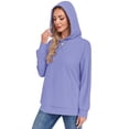 thumbnail image 6 of TARAINYA Women Oversized Crewneck Hoodies Long Sleeve Pullover Sweatshirt with Pockets, 6 of 9