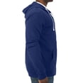 thumbnail image 4 of Fruit of the loom Men's and Big Men's Soft Jersey Full Zip Hooded Jacket, 4 of 6