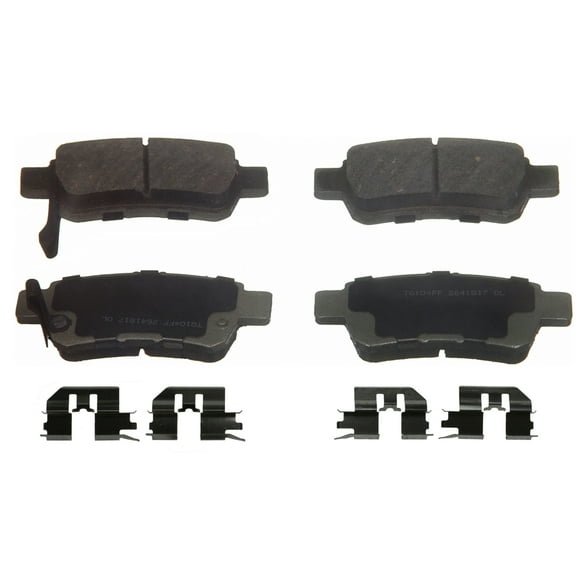 Wagner ThermoQuiet PD1088 Ceramic Disc Brake Pad Set Fits select: 2005-2010 HONDA ODYSSEY