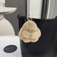 thumbnail image 1 of Costume Cute Pendant Car Keychain Bag Accessories Soft Velvet Ball Pendant, 1 of 1