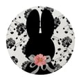 thumbnail image 2 of Weloille 36 Inch Round Linen Placemat, Easter Table Decoration for Festive Dining, 2 of 6