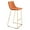 Orange & Gold, variant on Adele Barstool Orange & Gold Barstool, Modern Style, Soft and smooth velvet fabric, Plywood, Indoor Bar