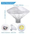 thumbnail image 4 of Floating Underwater Light RGB Pool Accessories Led Spa Submersible Pool Lights Waterproof Lamp Led Float Pool Lamp Battery Lamp ,Easy to Install, 4 of 6