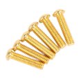 thumbnail image 1 of 6 Pcs Vis de Réglage de Hauteur de Selle Double pour Pont à Bascule Accessoires de Guitare Électrique, 1 of 8