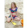 thumbnail image 3 of Millie Loves Lily Girls Navy Adele Floral 2-PC Ruffle Swimsuit,Big Girls,Size 8,2-PCS,UPF 50+, 3 of 6