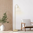 thumbnail image 4 of Globe Electric 91002761 Maris 68" Tall Gooseneck Floor Lamp - Brass, 4 of 4
