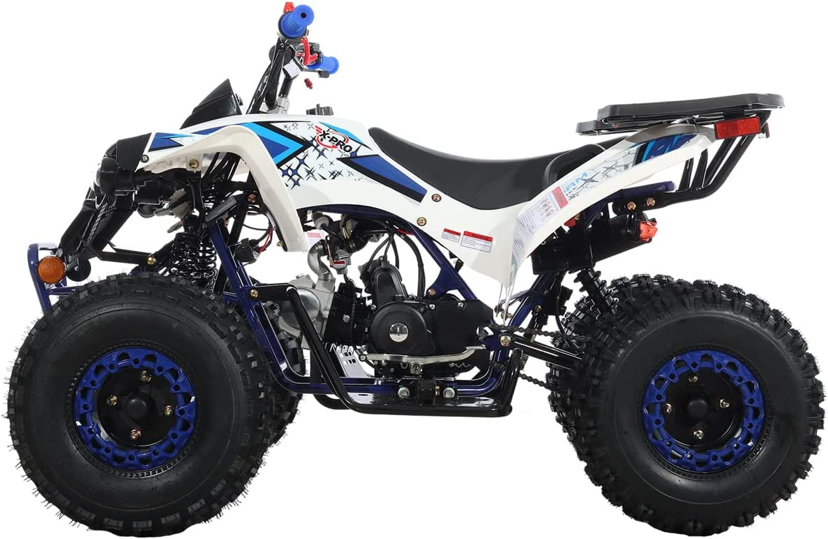 X-Pro Brand New 125cc Gas ATV, Automatic Transmission w/Reverse Electric Start Big 19"/18" Tires