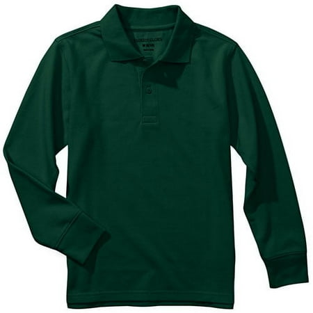 Faded Glory - Boys' Long-Sleeve Polo Shirt
