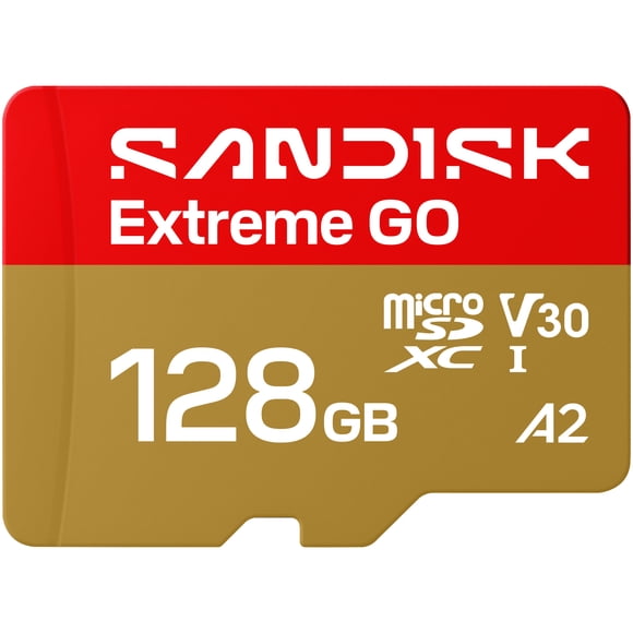 128GB SANDISK Extreme® GO microSDXC™ UHS-I Card