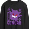 thumbnail image 3 of Pokémon - Gengar  - Men's Long Sleeve T-Shirt, 3 of 5