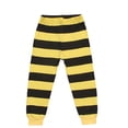 thumbnail image 6 of WIBACKER Cotton Pajamas for 2-7T Kids Girls Cartoon Bee Long Sleeve Tops and Pants Set Sleepwear, 6 of 6