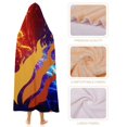 thumbnail image 4 of Preston-Playz Wearable Blanket Hoodie, Multi-size Hooded Blanket, Warm Cozy Wearable Blanket with Hood 40"x50", 4 of 8