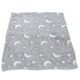 thumbnail image 4 of Lishi Couverture en Polyester Gris Doux et Chaud pour Lit, Canapé et Sofa, 4 of 20