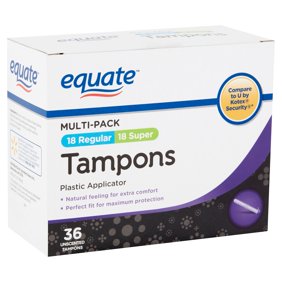 Kotex U Security Tampons Super Plus Absorbency Unscented 16 Count Walmart Com Walmart Com