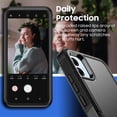 thumbnail image 6 of for Samsung Galaxy A04E Case, [Shockproof] Military Grade Proof Protection [Dropproof] Rugged Protective Heavy Duty Phone Case Cover for Samsung Galaxy A04E (Black), 6 of 8
