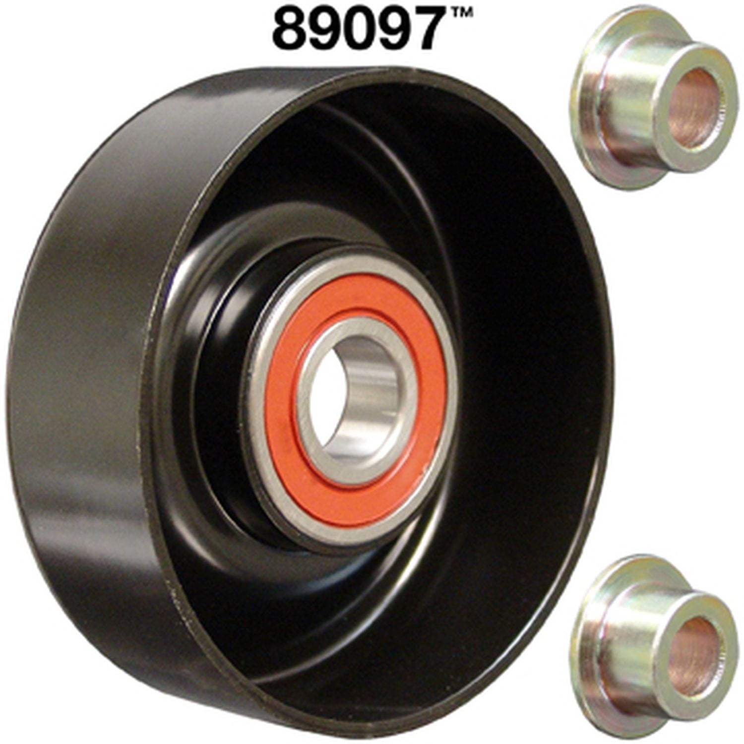 Dayco 89097 - Accessory Drive Belt Idler Pulley Fits select: 1987-2001 JEEP CHEROKEE, 1997-2002 JEEP WRANGLER / TJ
