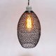thumbnail image 3 of Preparación de hierro Hollow home restaurant Lantern simple home home pantalla de lámpara geométrica shell, 3 of 6