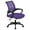 Purple, variant on Topeakmart Manager's Chair with Lumbar Support & Reclining, 276 lb. Capacity, Black