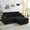 Black 7, variant on Living Room Sofas 80" Corduroy Multi-Function Sofa with Hidden Reclining, Space Saving Design, Armrests, Cup Holders and Removable Footstool, Black,Comfortable Sofas