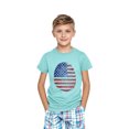thumbnail image 3 of ZACPNCV Flag Shirt for Toddler Kids Boys Girls USA Flag T-Shirt 4th of July Shirt Patriotic Tee Tops Blue 7-8 Years, 3 of 9