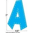 thumbnail image 5 of Teacher Created Resources Multi Bright Stitch 7" Fun Font Letters, 120 Pieces, 5 of 5