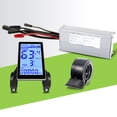 thumbnail image 3 of Kit De Controlador De Pantalla De Panel LCD, Disipación De Calor Kit De Controlador De Pantalla LCD De Ajuste De Velocidad De 1 A 4,2 V Para Scooter Eléctrico, 3 of 7