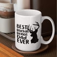 thumbnail image 5 of Stepdad Mug Best Buckin Bonus Dad Funny Deer Hunting Pun for Fathers Day Idea for Step Dad From Stepchildren 11 or 15 oz White Ceramic Coffee Cup for Men Christmas Birthday Anniversary, 5 of 8