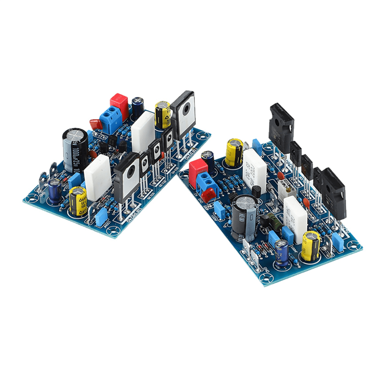 2Pair Power Amplifier Board 100Wx2 Amplificador IRF240 FET Class A Power Amplifier Audio Board Amp for Home Sound,2 Pair Amplifier Board,as shown