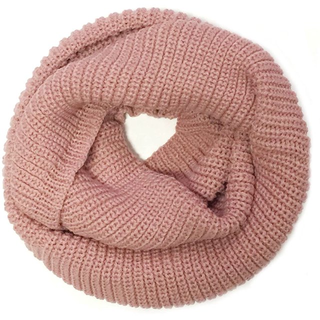 Thick Knitted Winter Warm Infinity Scarf