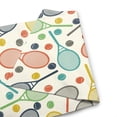 thumbnail image 4 of Wukai Racket and Tennis Ball Print Garden Flag 12.5x18 Inch Double Sided Sun-resistant Rain-resistant, Wrinkle-resistant Colorfast(Only Flag), 4 of 7