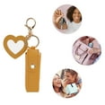 thumbnail image 3 of Unique Bargains 1 Pc Fashion Lipstick Bag with Mirror Handbag Charm Bag Accessories Yellow, 3 of 5