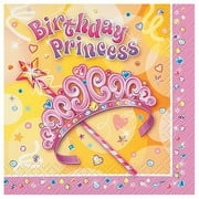 Pretty Princess Party Napkins, 16ct