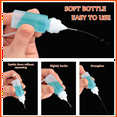 thumbnail image 3 of 100Pcs 10ML Narrow Tip Applicator Bottle Needle Tip Glue Bottle Applicator for Alcohol Ink DIY Quilling Acrylic Painting, 3 of 6