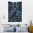 thumbnail image 5 of Dead By Daylight Dbd Tapestry Dorm Decor Wall Hanging Tapestries Window Curtain Picnic Mat Beach Blanket 60x40 Inch, 5 of 9