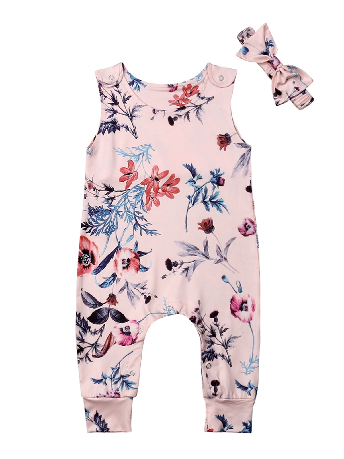 floral one piece jumpsuit