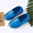 thumbnail image 5 of GiLiling Toddler Little Kid Boys Girls Soft Slip on Loafers Dress Flat Shoes Boat Shoes Casual Shoes Shoes for Children (Blue, 6.5), 5 of 7