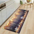 thumbnail image 2 of Xmas Non-Slip Carpet Long Strip Flannel Floor Mats Home Living Room Kitchen Sofa Carpet Door Mat, 2 of 6